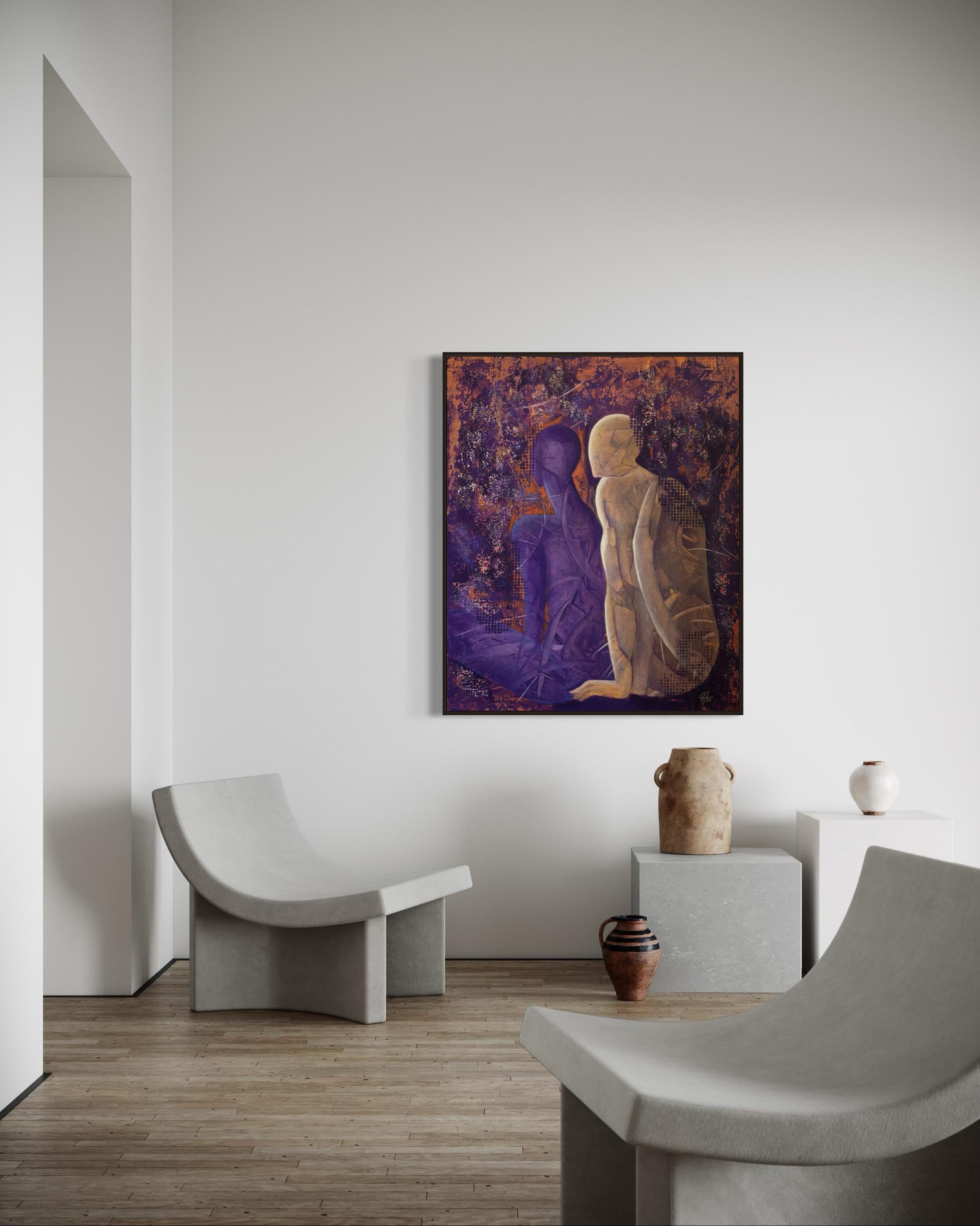Marvelous tech world 2, 120х100 cm, acrylic on canvas For Sale 2