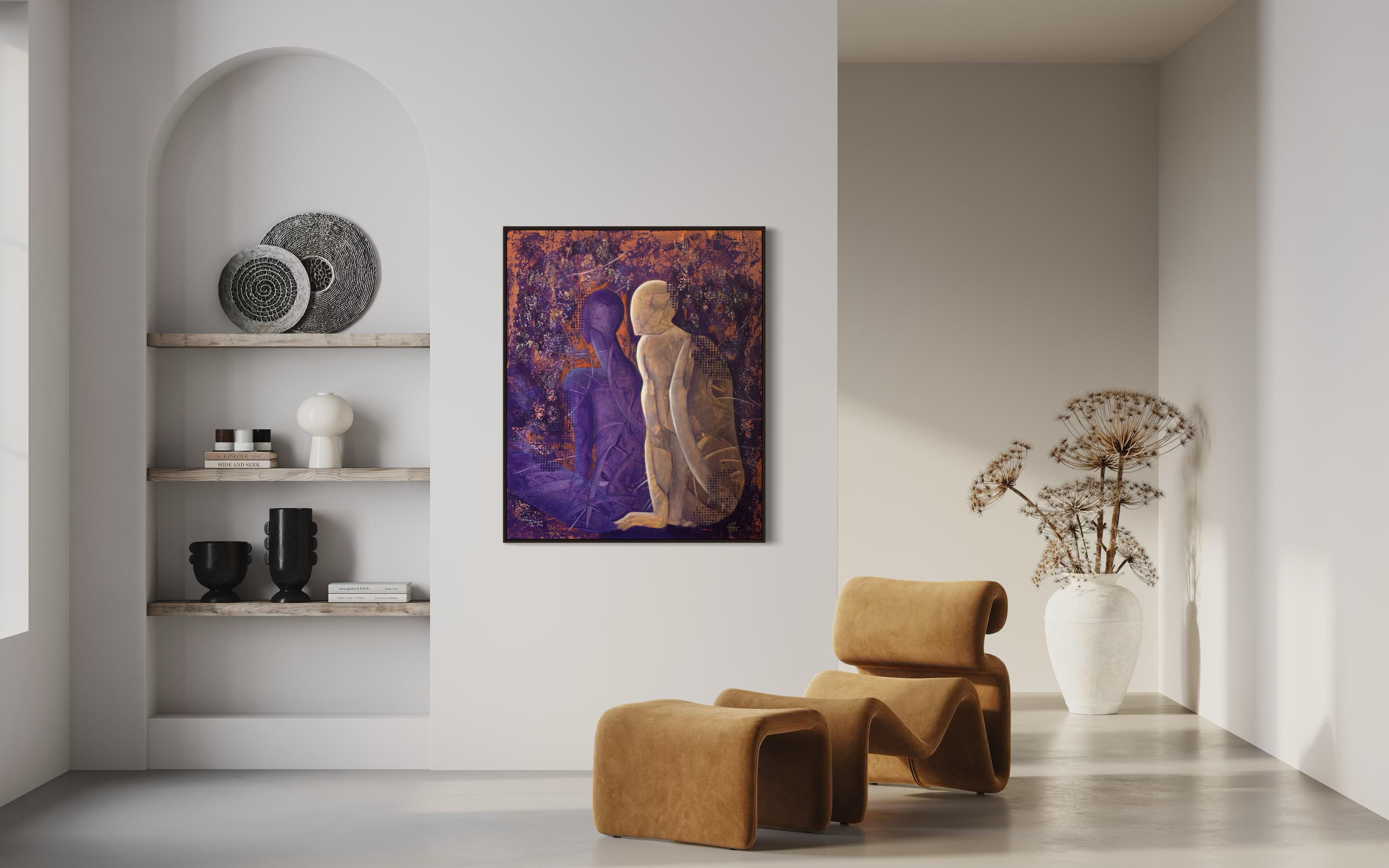 Marvelous tech world 2, 120х100 cm, acrylic on canvas For Sale 3