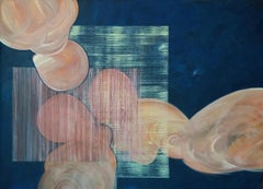 L'illusion d'intimité, 70 x 100 cm, acrylique sur toile