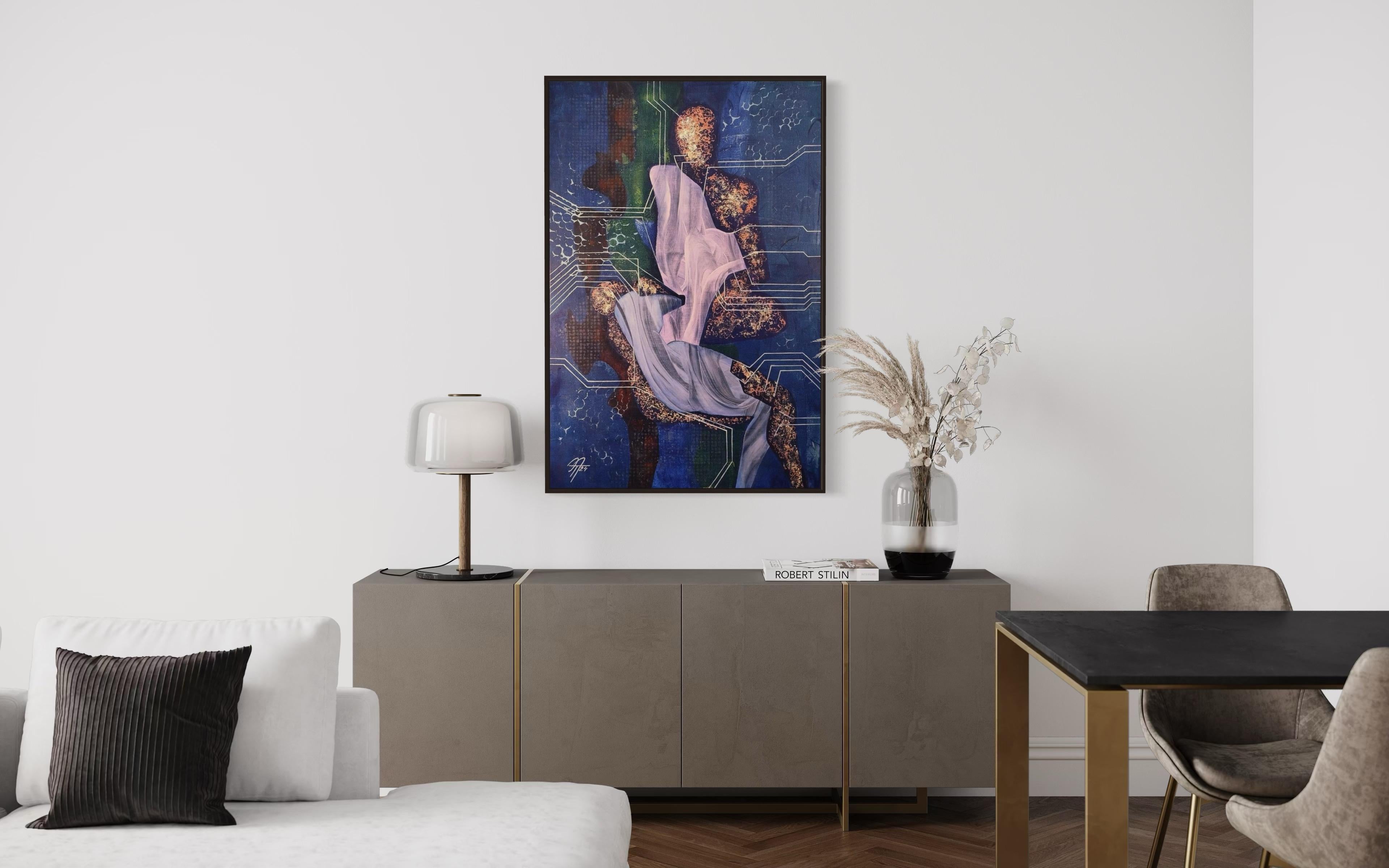 Corpi inutili 1, 120х80 cm, acrilico su tela 