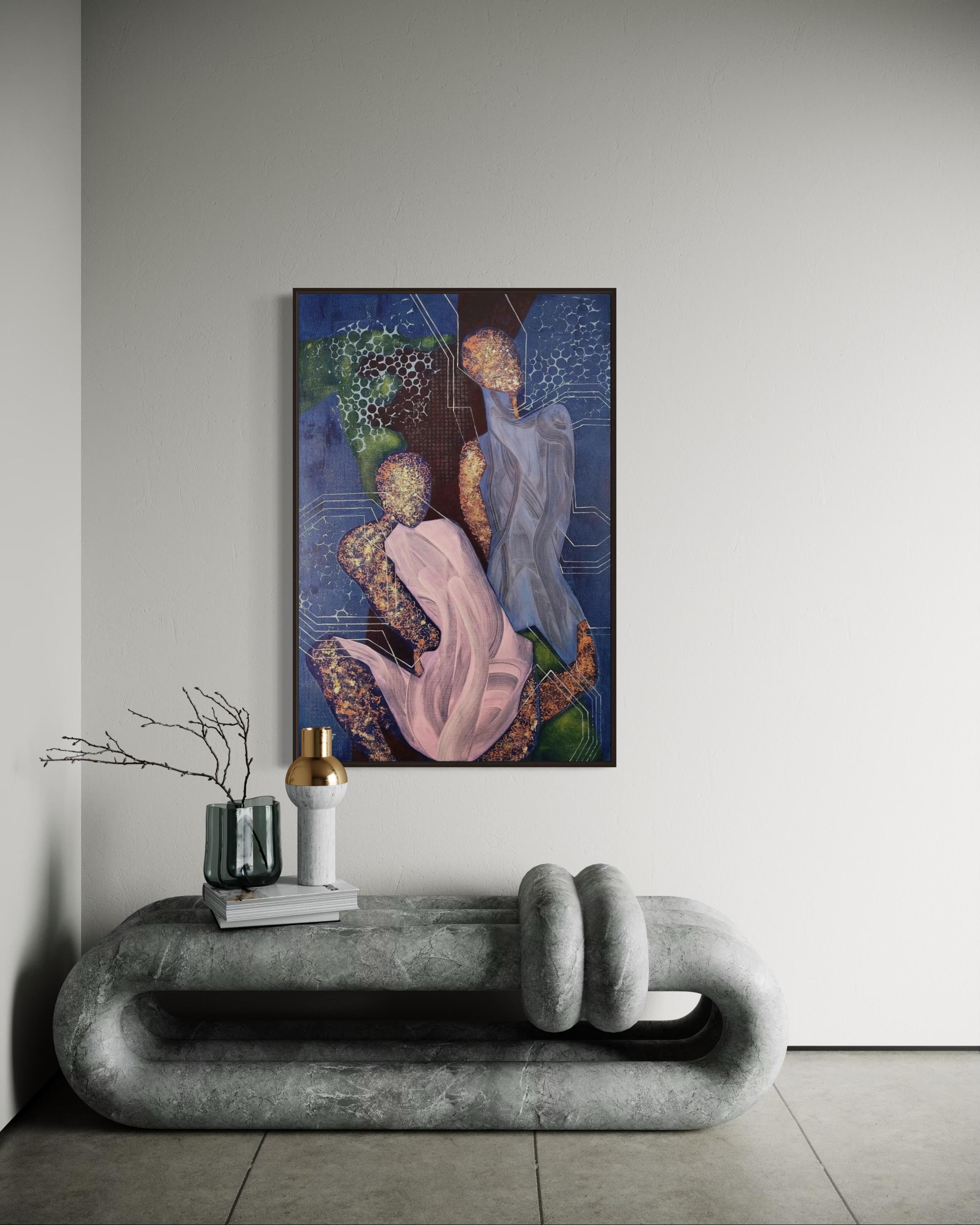 Corpi inutili 2, 120х80 cm, acrilico su tela 