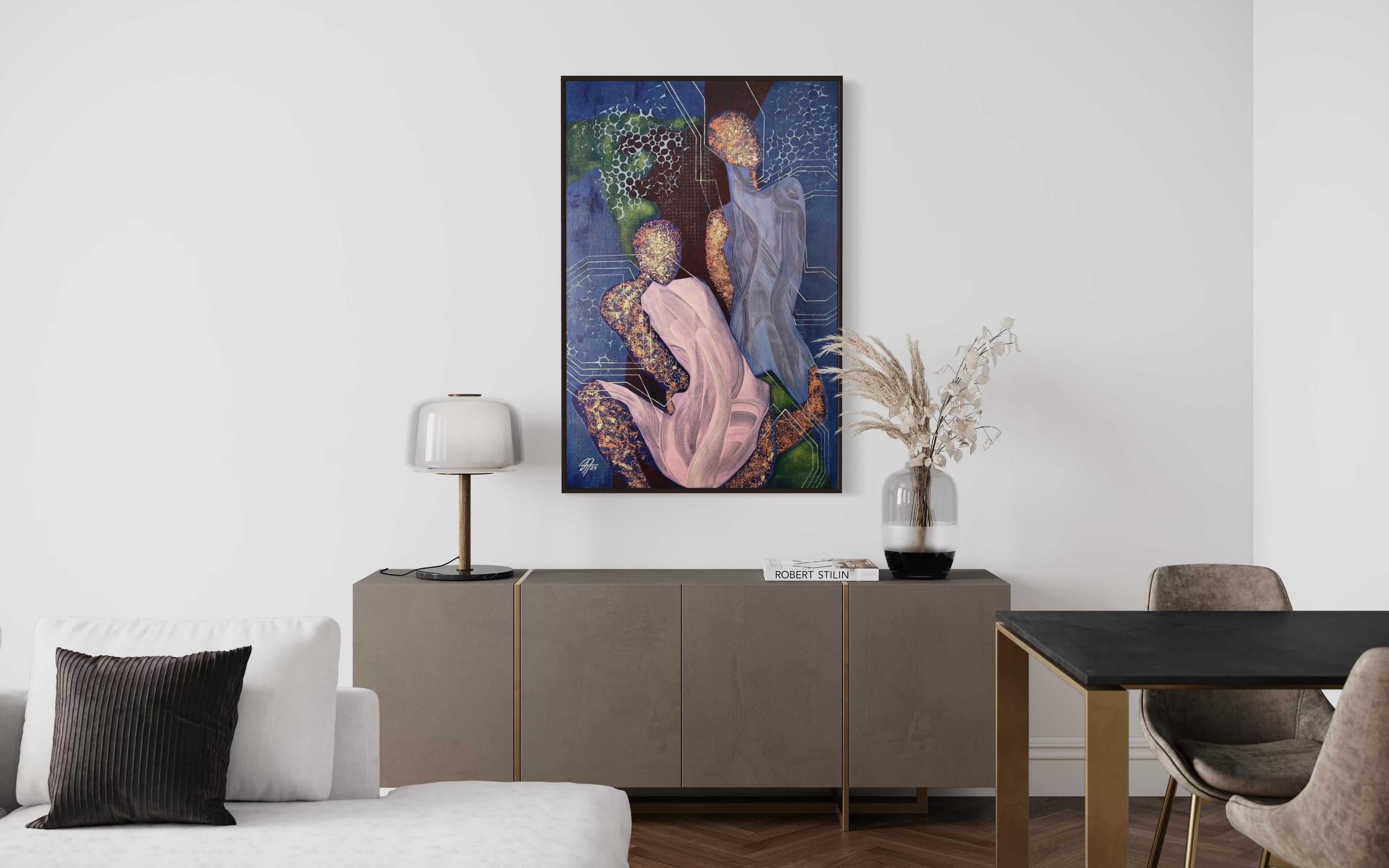 Corpi inutili 2, 120х80 cm, acrilico su tela in vendita 4