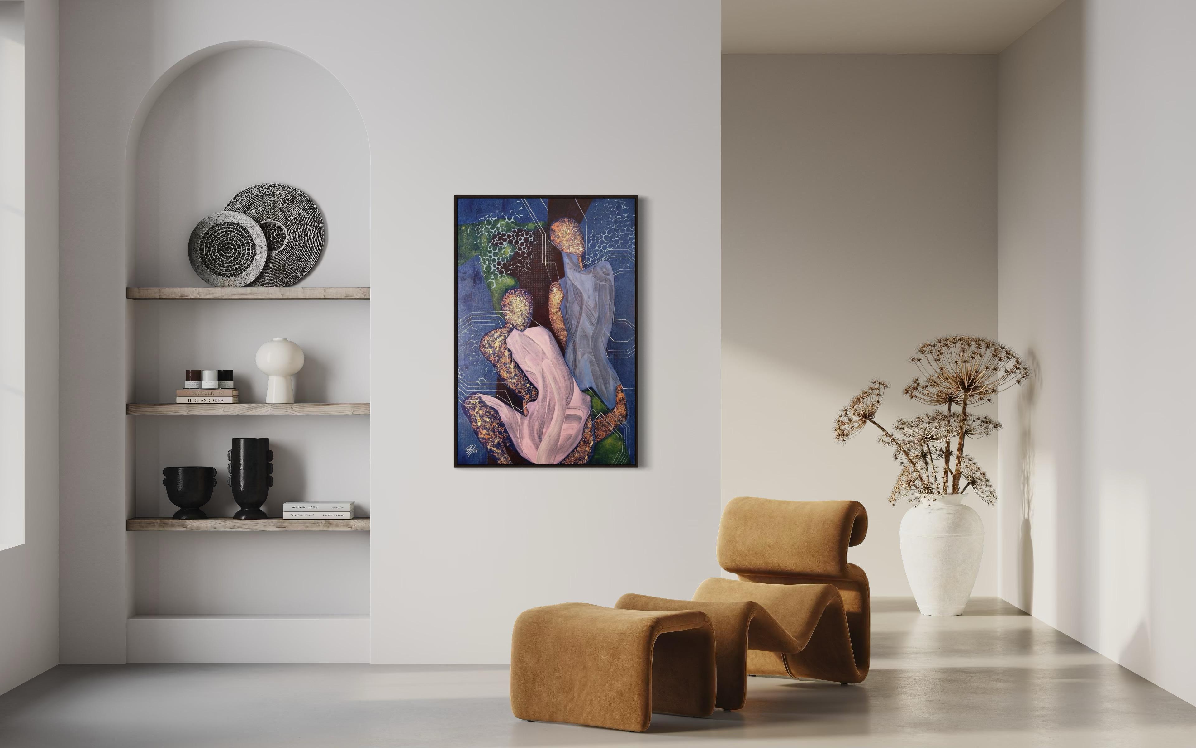 Corpi inutili 2, 120х80 cm, acrilico su tela in vendita 5