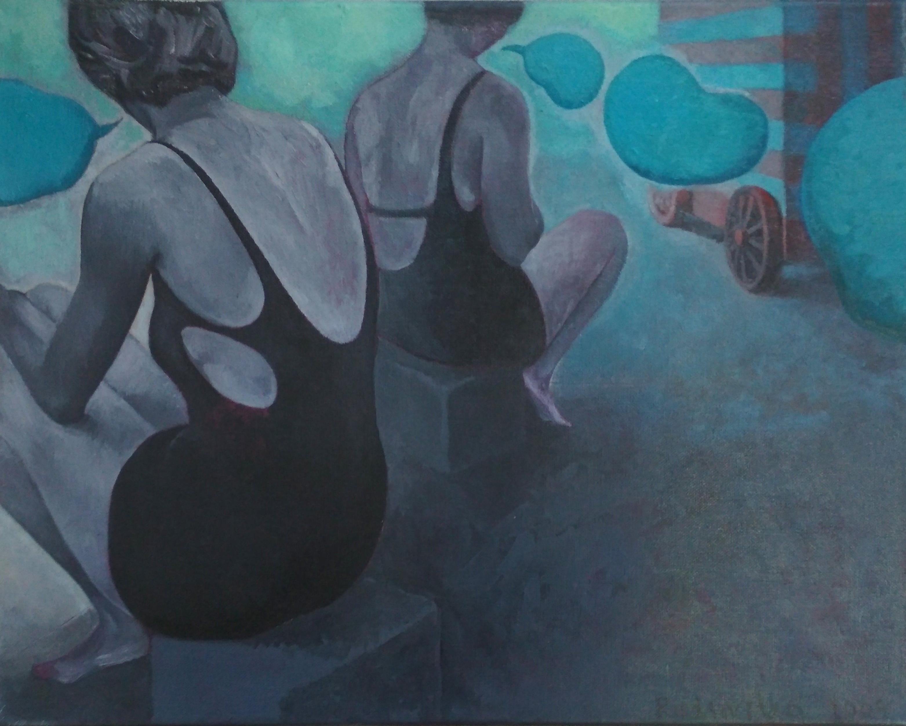 Olio su tela 

Tatiana Radsivilko è un'artista bielorussa nata nel 1968 che vive e lavora a Minsk in Bielorussia. Si è laureata presso l'Accademia d'Arte Bielorussa. L'idea delle sue opere si basa principalmente sul contrasto tra le dimensioni della