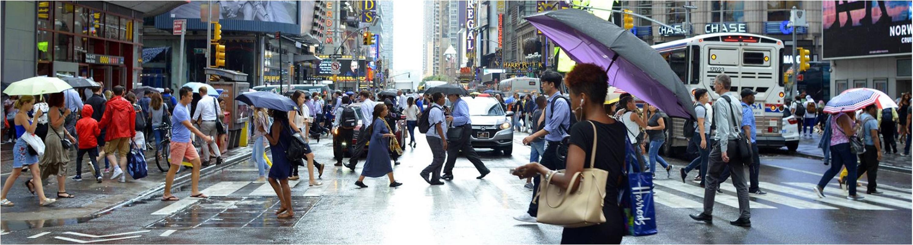 UMBRELLAS ON 42ND STREET For Sale 1