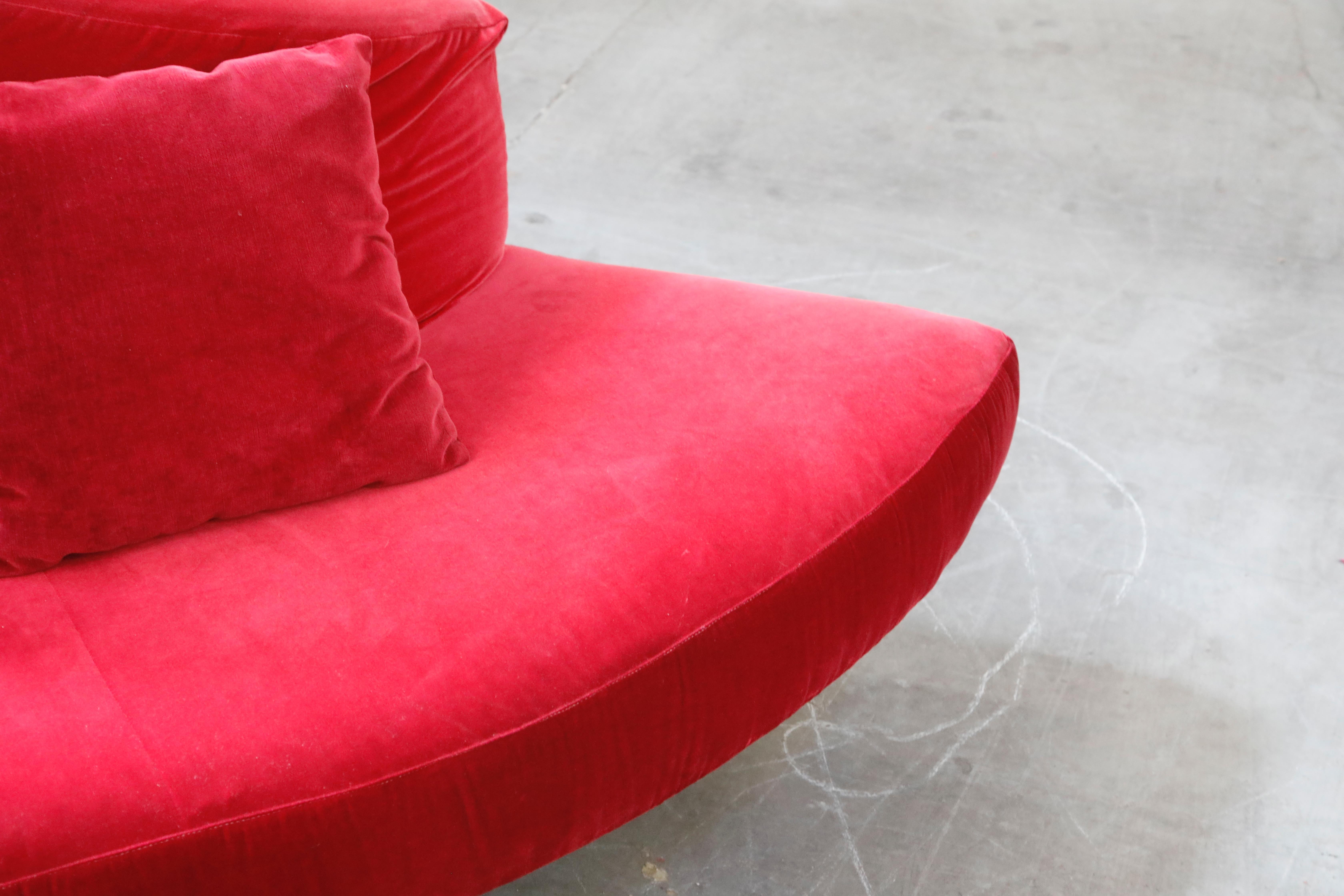 'Tatlin' Center Round Sofa by Mario Cananzi and Roberto Semprini for Edra, 2002 5