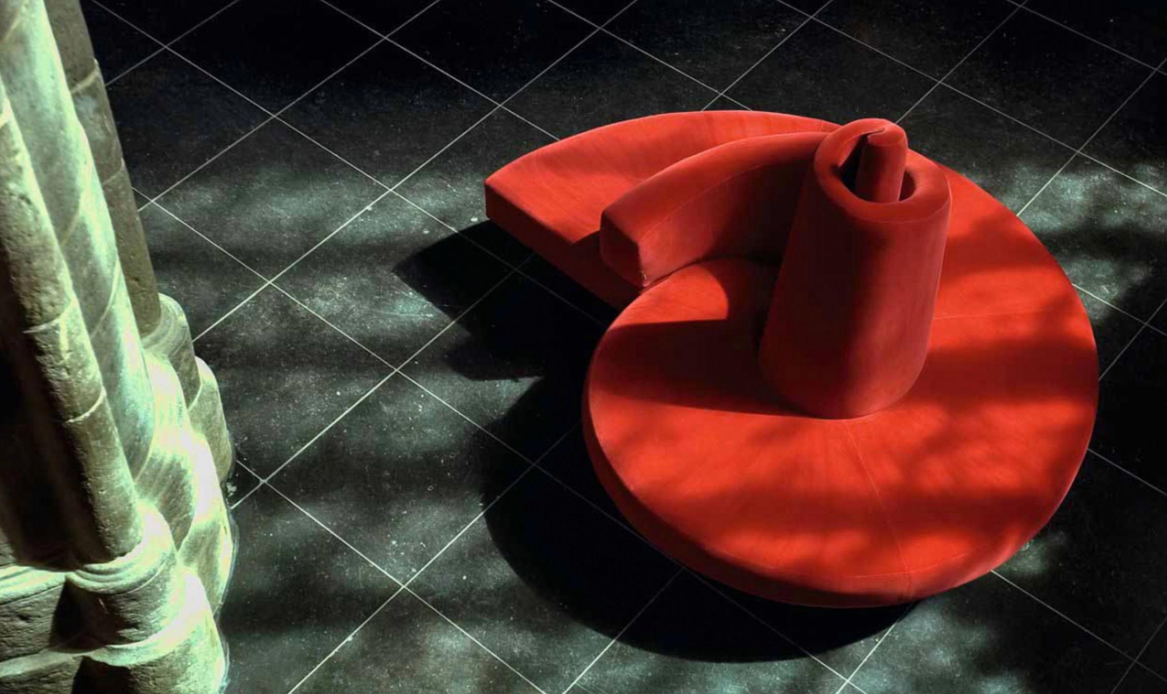 'Tatlin' Center Round Sofa by Mario Cananzi and Roberto Semprini for Edra, 2002 8