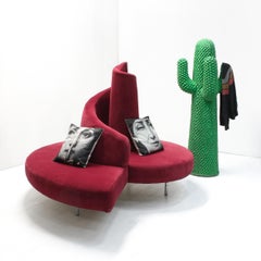 Tatlin Centerpiece Spiral Sofa Bench by M. Cananzi & R. Semprini for Edra Italy