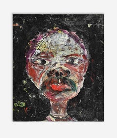 Retrato - Pintura al óleo de Tato - Principios del siglo XX