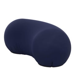 Tato Bean Blue Pouf in Technical Fabric