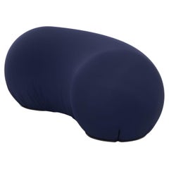 Tato Bean Blue Pouf in Technical Fabric