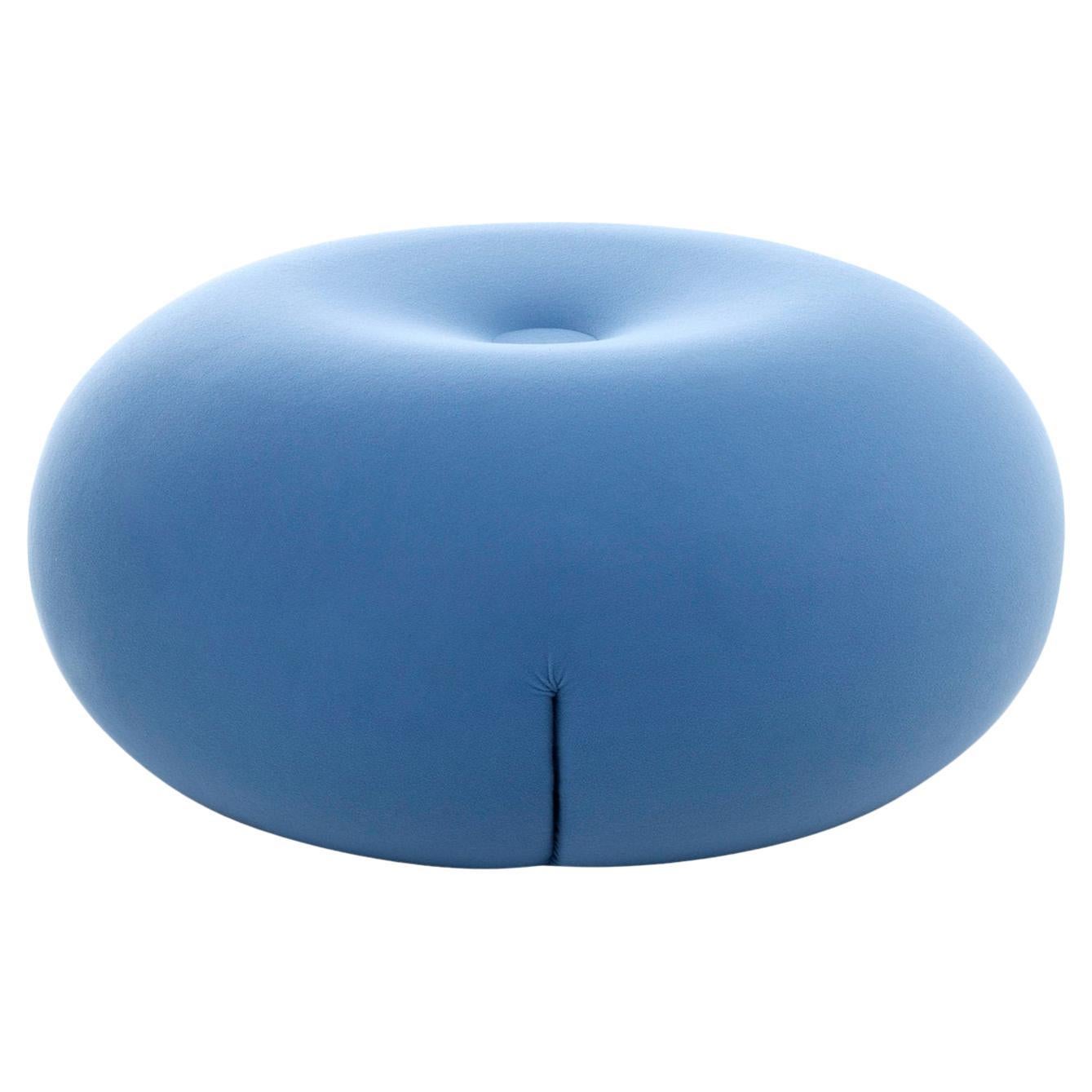 Tatone Hellblauer Hocker von Denis Santachiara und Enrico Baleri im Angebot