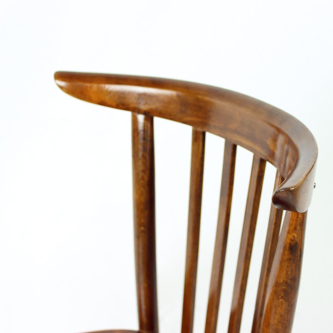 Mid-Century Modern Tatra Bistro Chair, Czechoslovakia 1960s For Sale