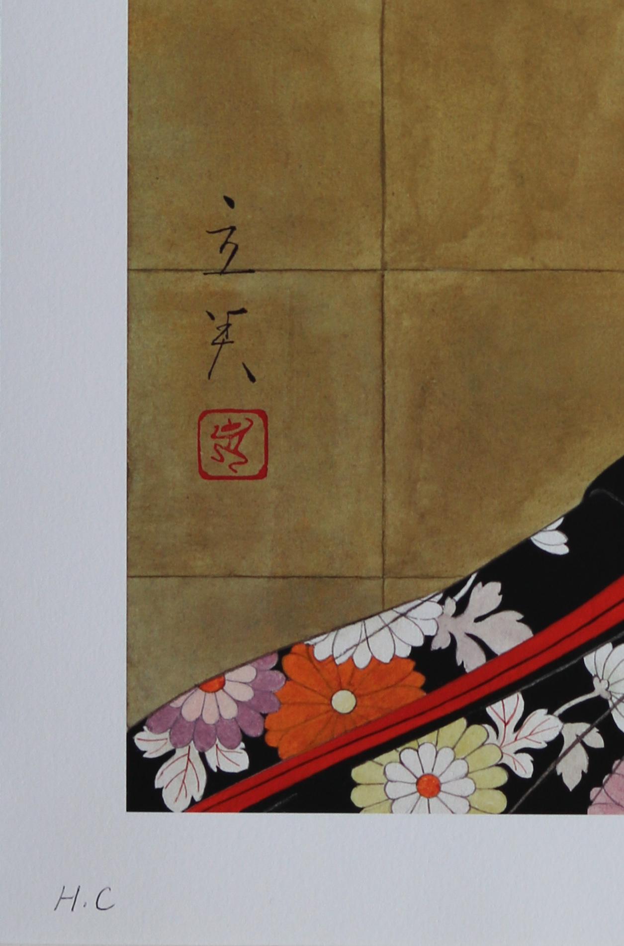 geisha print