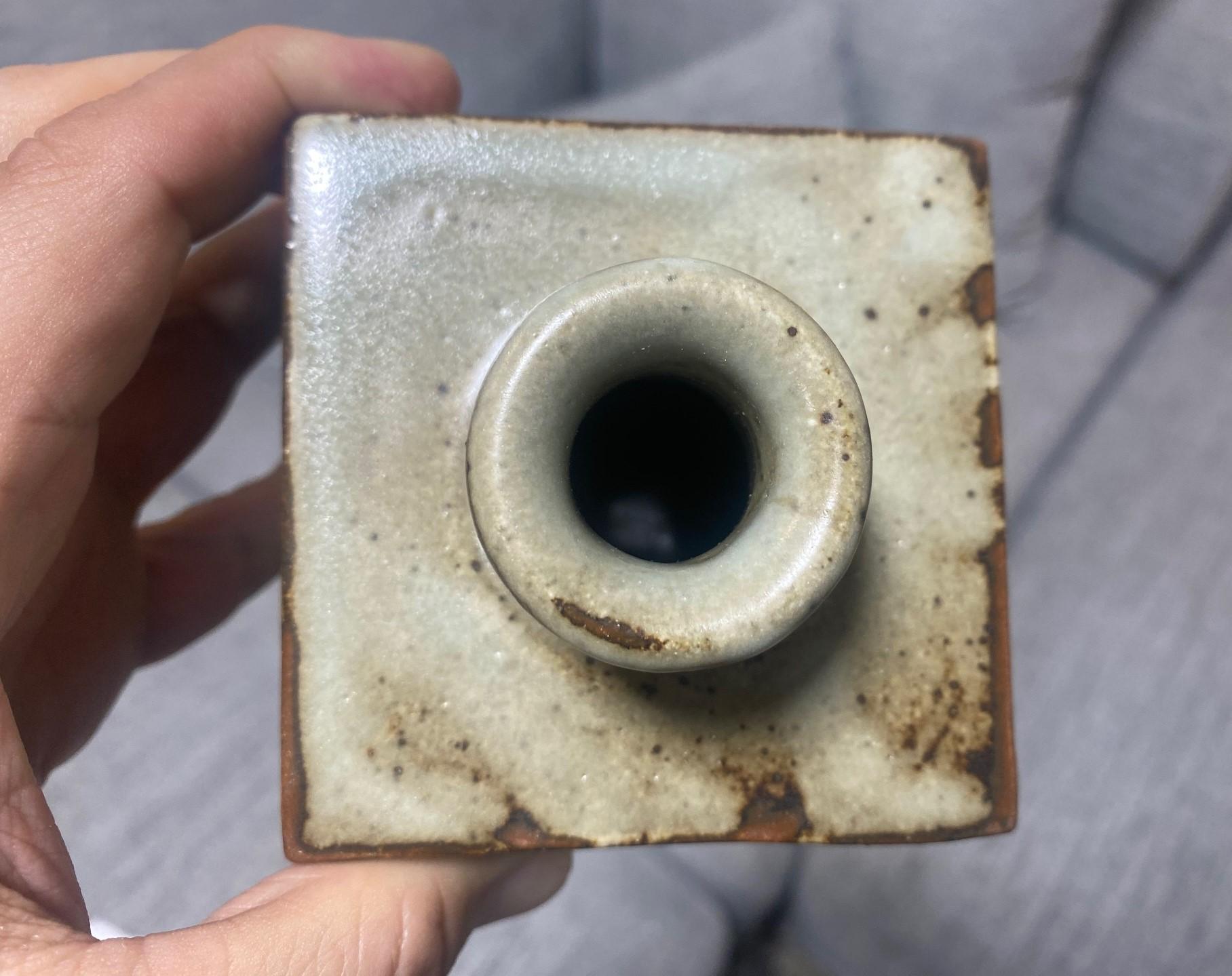 Tatsuzo Shimaoka, poterie japonaise Mingei, incrusté de cordes émaillées, signée en vente 6