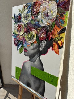 The Beauty Within, Figurative Scene Painting, Acrylic on Canvas, 2026