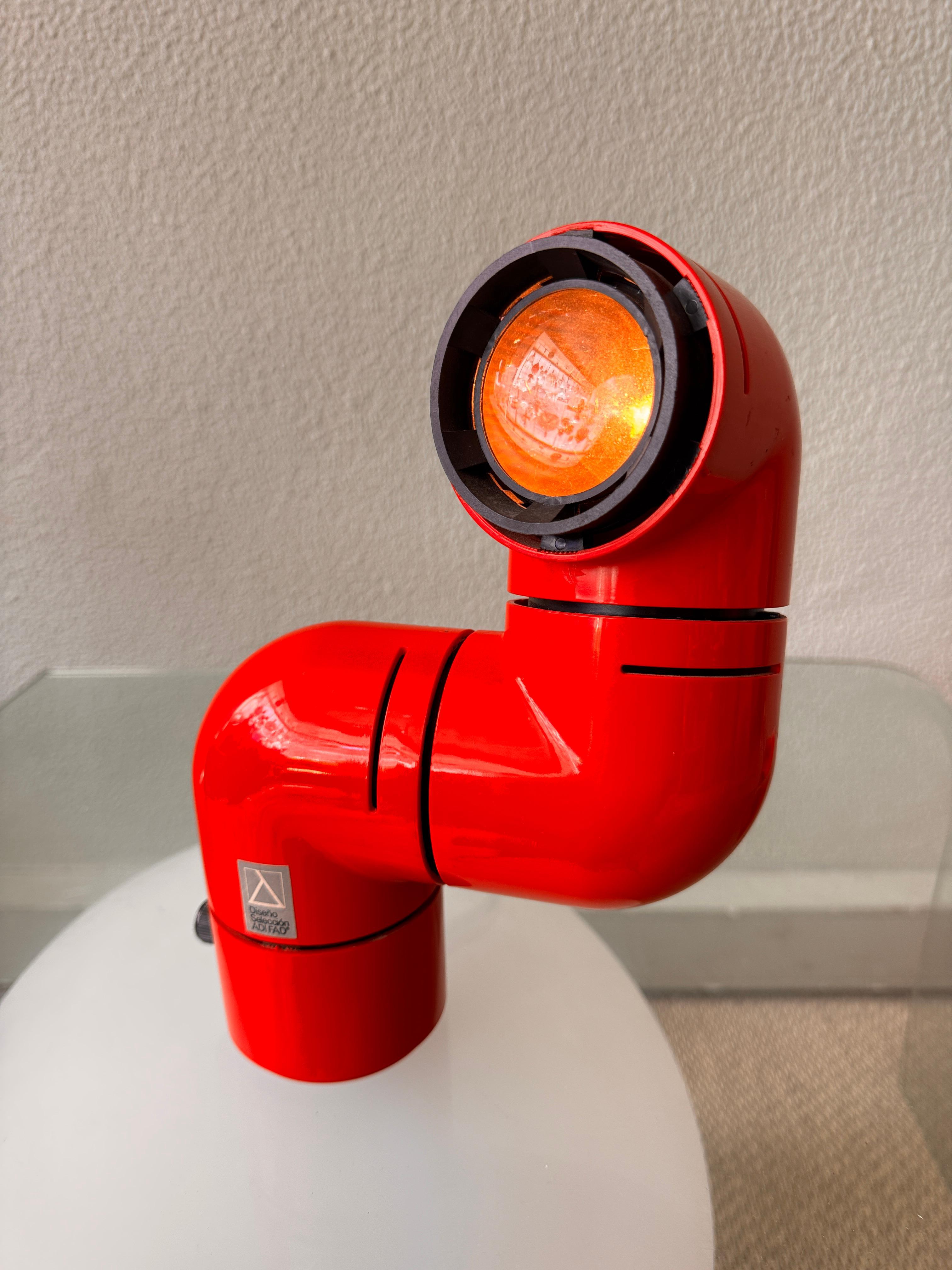 Lampada da tavolo Tatu di André Ricard per Metalarte 1972 Spagna in vendita 6
