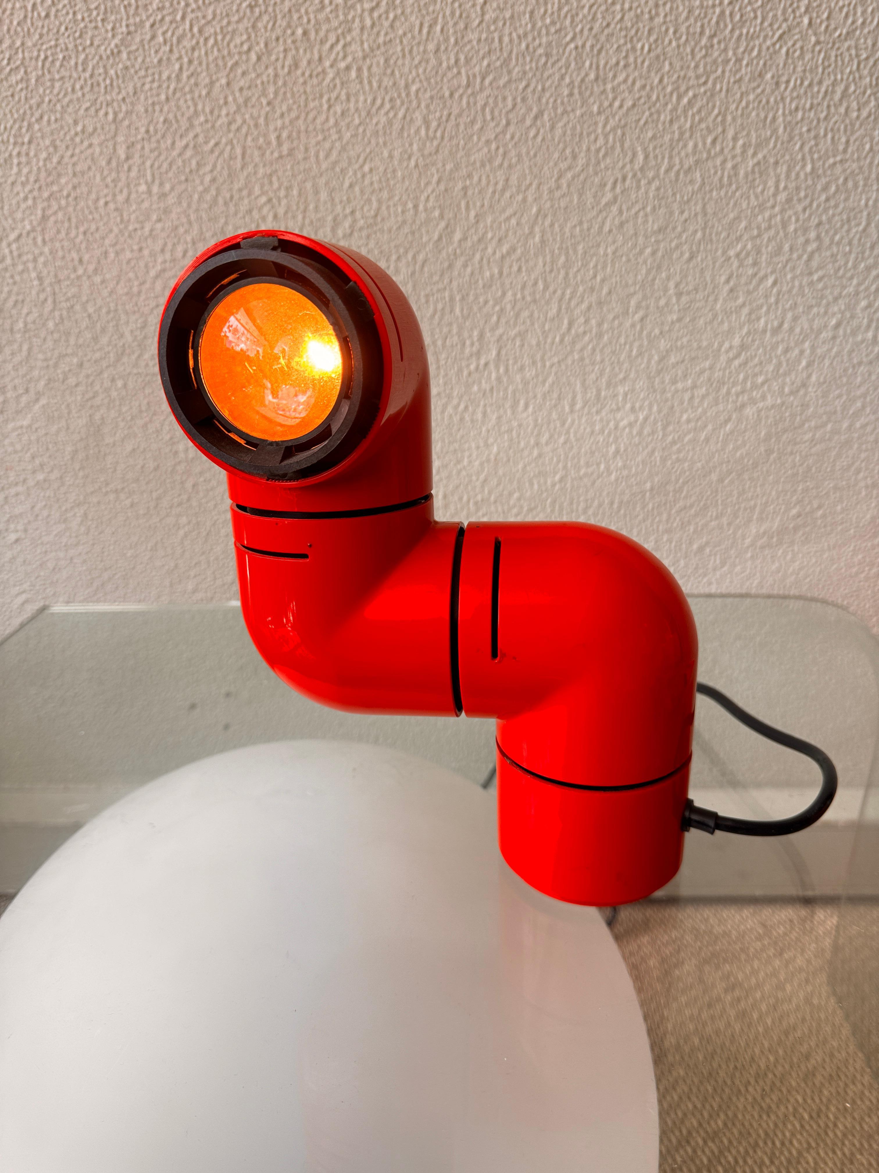 Lampada da tavolo Tatu di André Ricard per Metalarte 1972 Spagna in vendita 9