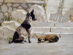 Crete tune. 2010. Oil on linen, 80x90 cm