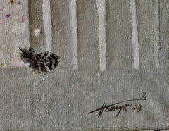 Melodia per flauto. 2008. Olio su lino, 80x100 cm