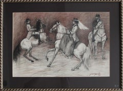 Horsemens, paper/mixed media, 2007
