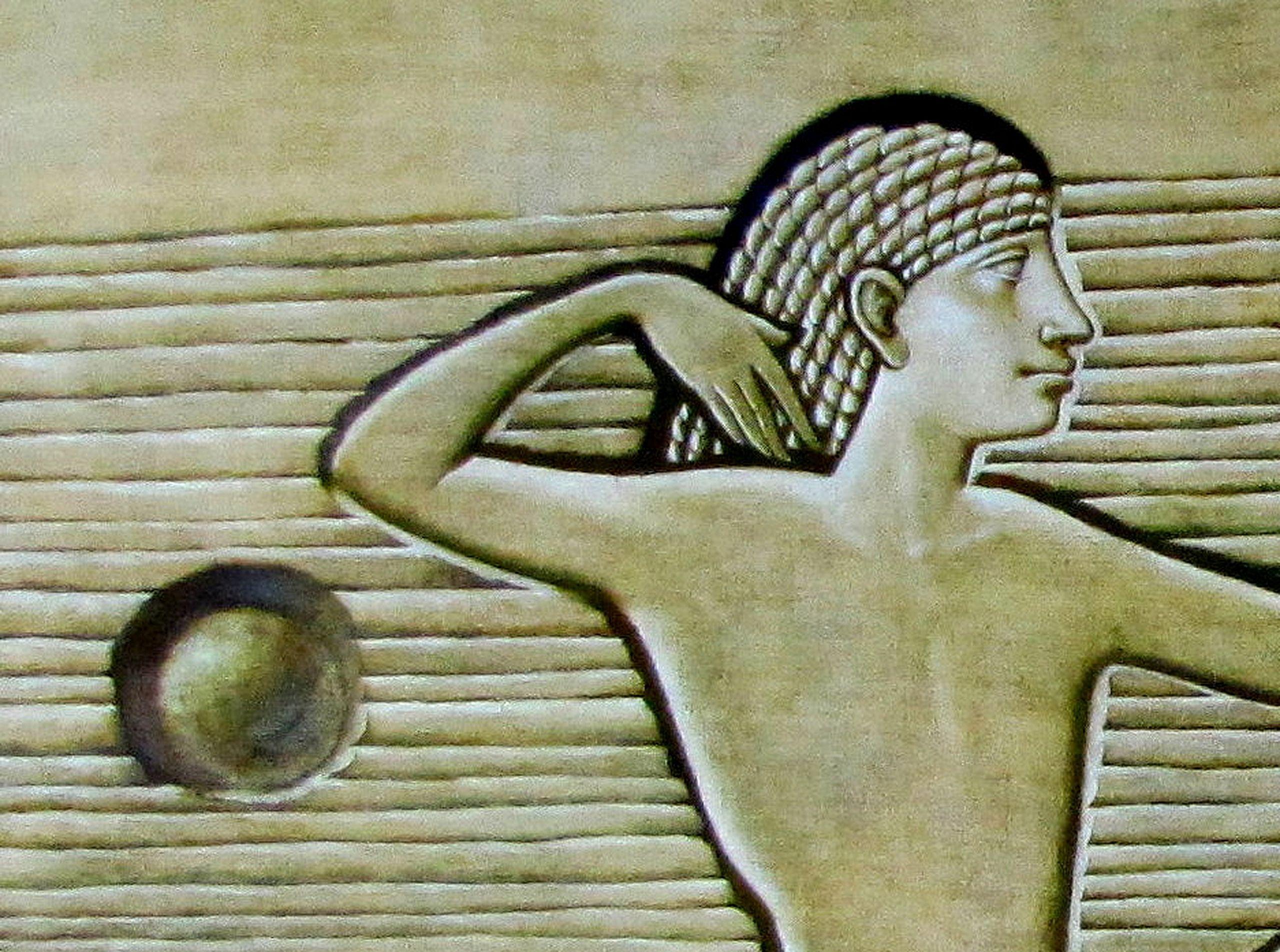 Hunting Egypte. 2001. Huile sur toile, 68 x101 cm  - Contemporain Painting par Tatyana Palchuk