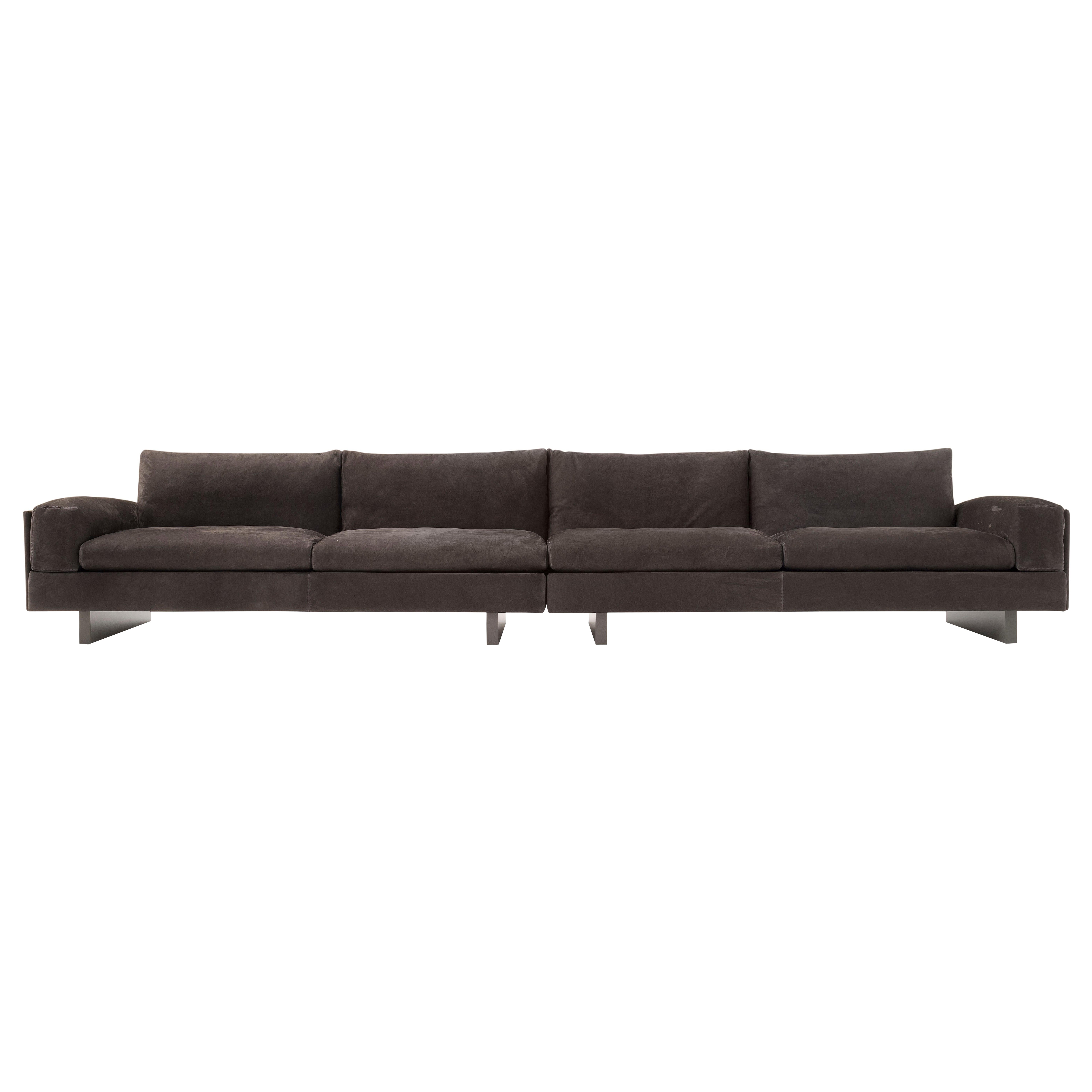 Tau Leather Sofa Composition by Amura Lab
