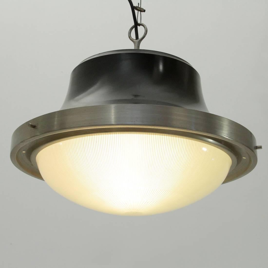 Italian Tau Pendant Lamp by Sergio Mazza for Artemide, 1950s