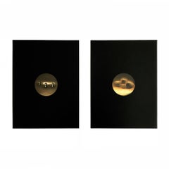 Inducción de Onda Piloto (Fotogramas Alterados), Conjunto de dos C-Prints, Arte Contemporáneo