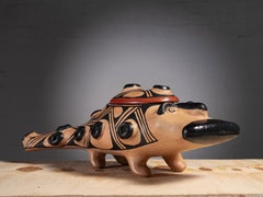 Taukana Regui Wauja. Ceramic Kamalu hai Snake Canoe II, 2024