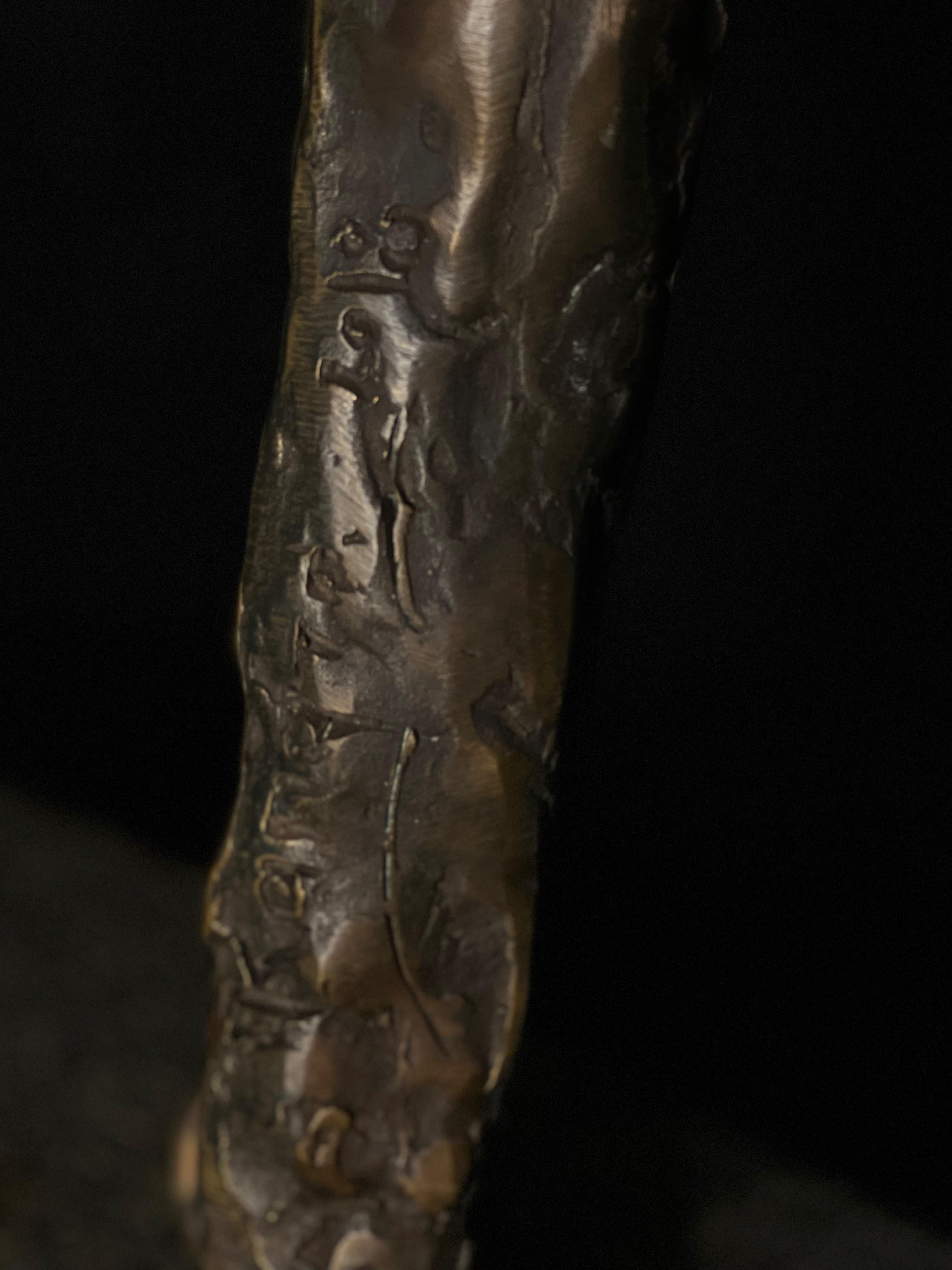 L'homme Saxe - la sculpture en bronze du saxophoniste en vente 2