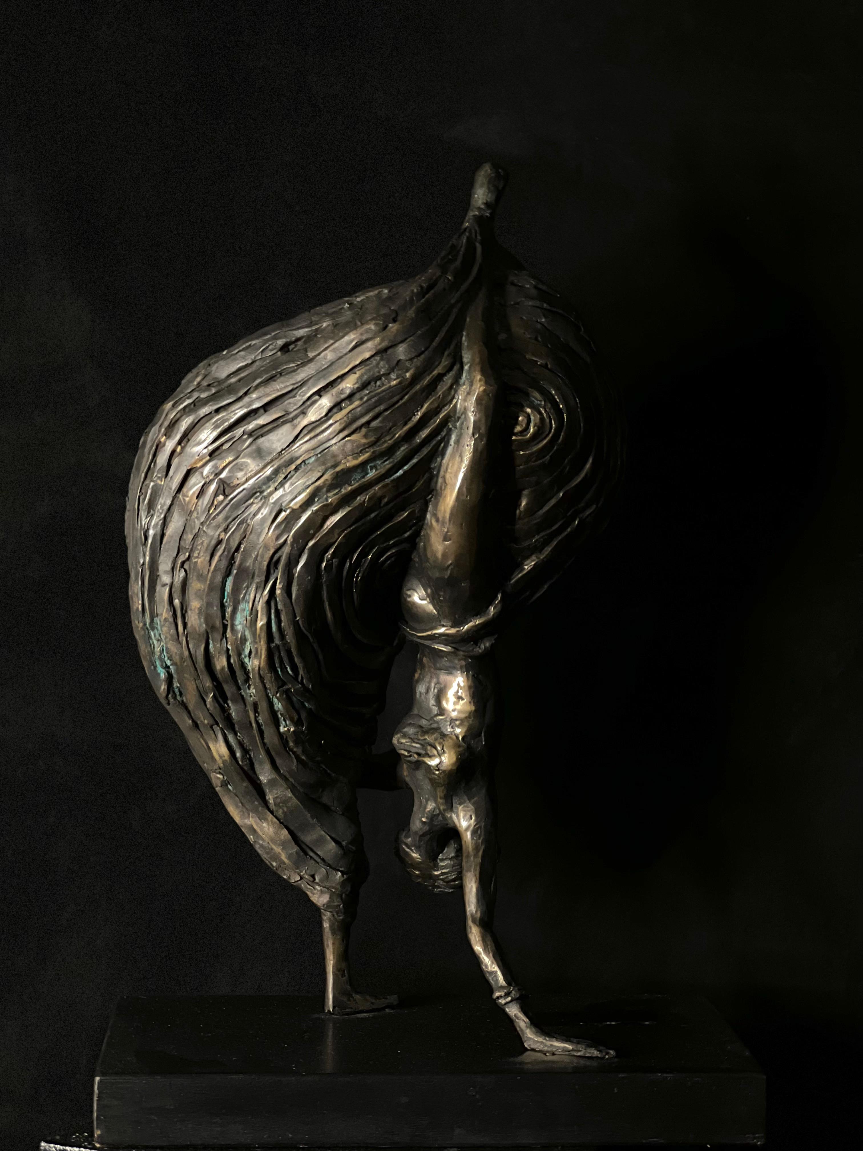 Lover's dancer - Tanz-Bronze-Skulptur  im Angebot 2