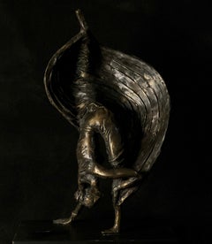 Lover's dancer - dance bronze sculpture 