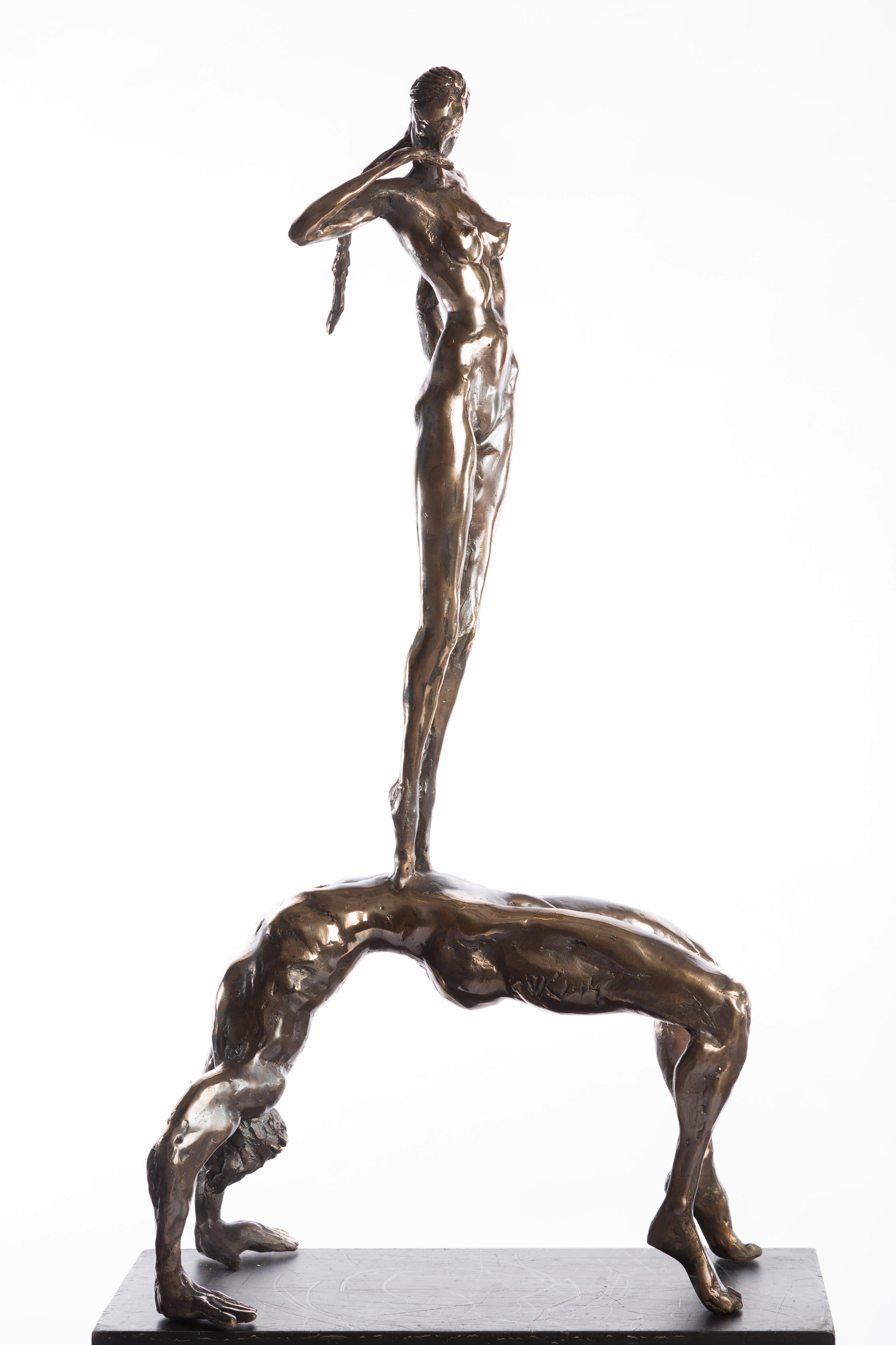 stick figure sculpture