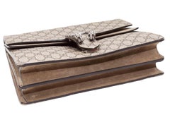 Taupe Gucci Dionysus Medium Flap Bag