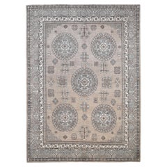 Lana de diseño Khotan topo  Alfombra 10'4''x14'4''