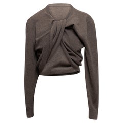 Pull The Row Laris en cachemire taupe, taille US XS