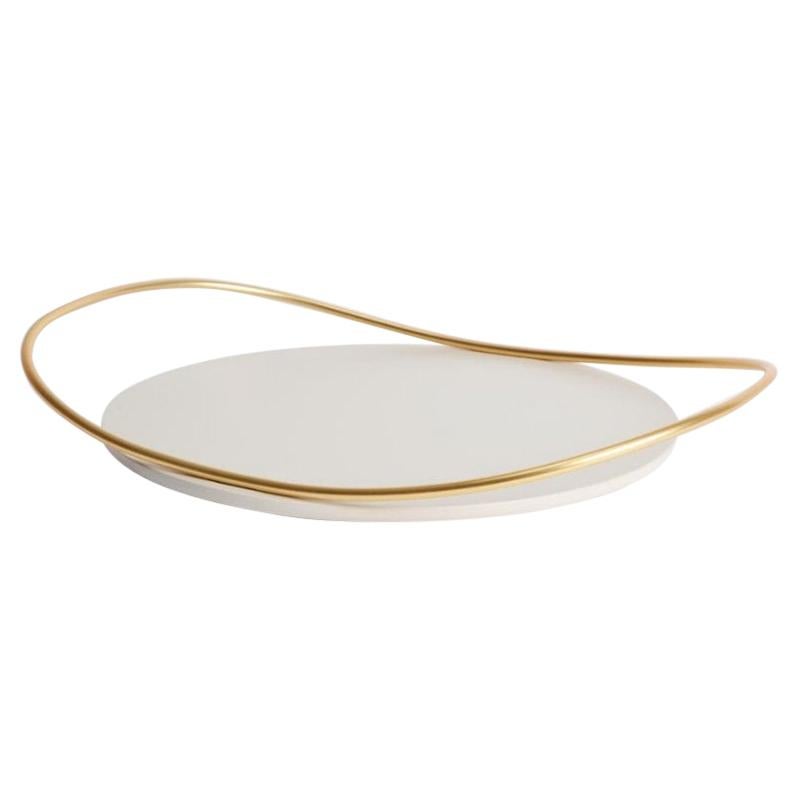 Taupe Touché B Tray by Mason Editions