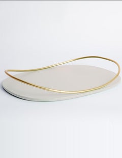 Taupe Touché C Tray by Mason Editions