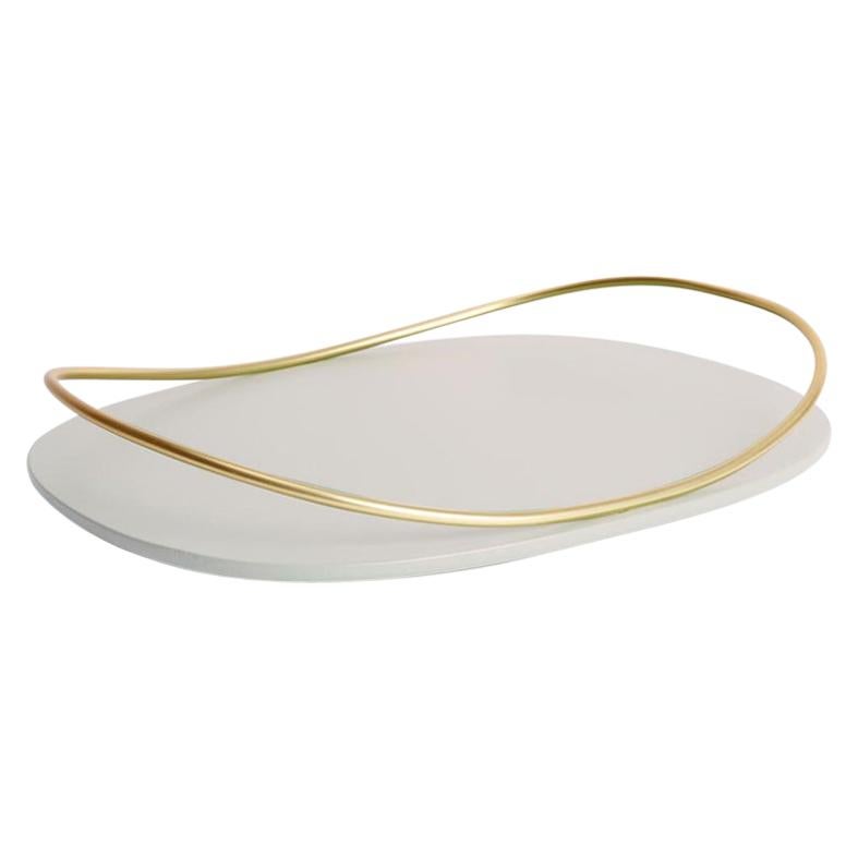 Taupe Touché C Tray by Mason Editions
