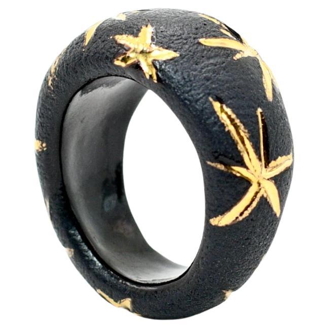 Black Porcelain Ring Tauri For Sale