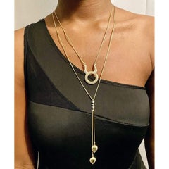 Taurus Collier avec signe du zodiaque détachable 3 en 1