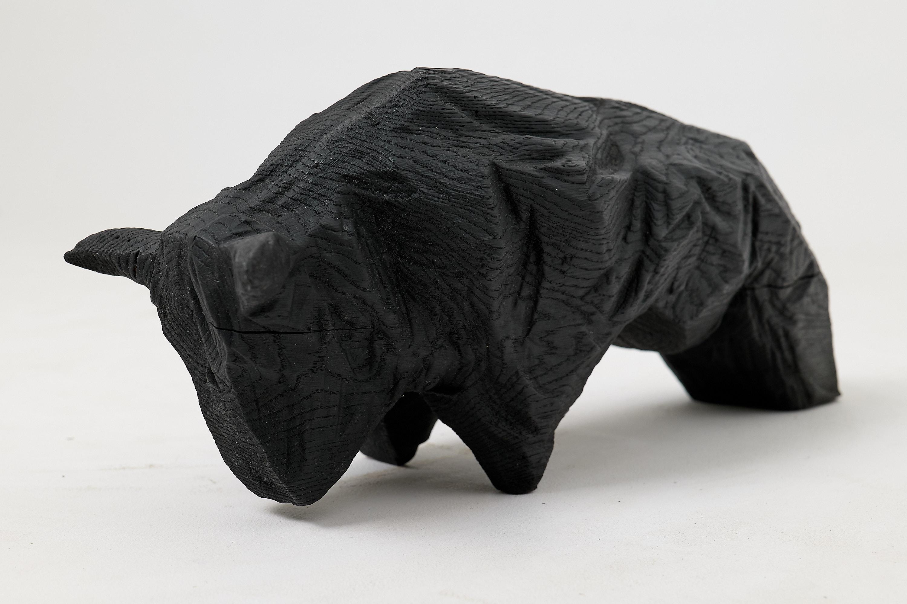 Taurus, scolpito con la motosega, Burnt Oak In condizioni Nuovo in vendita a Stara Gradiška, HR