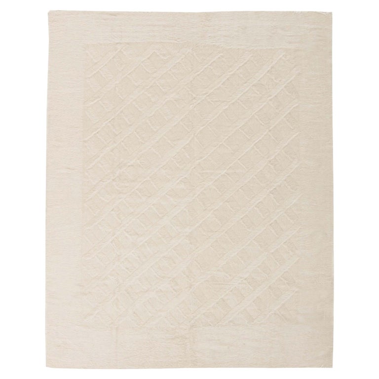 Taurus Collection Modern Beige Goat Hair Rug by Doris Leslie Blau For ...