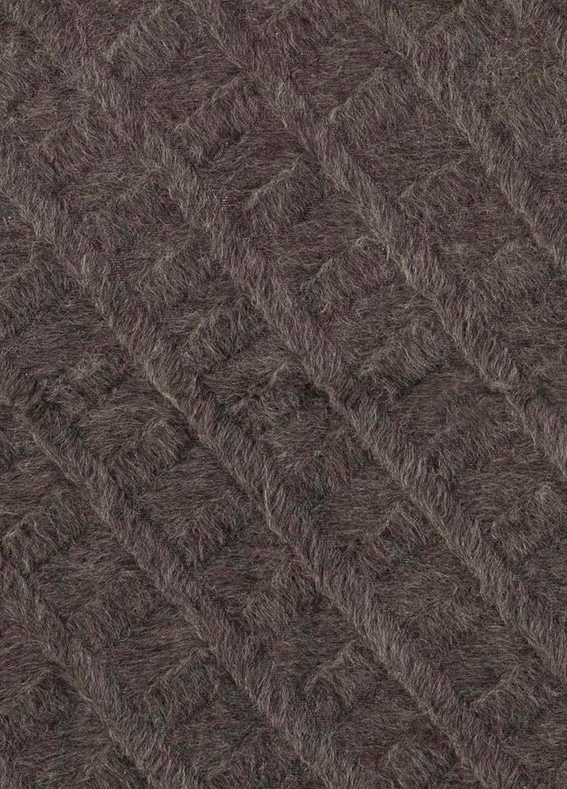Taurus Collection Modern geometric goat hair rug by Doris Leslie Blau.
Size: 6'2