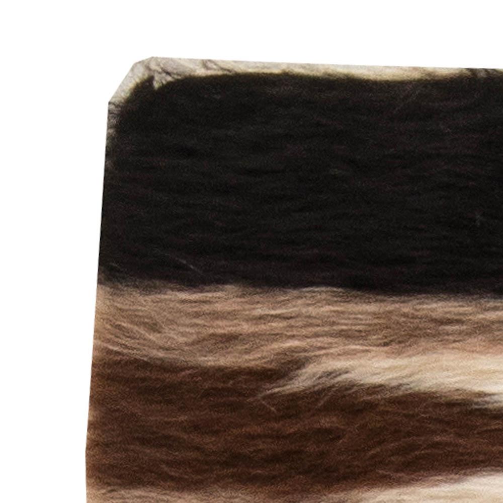 Taurus Collection Striped Goat Hair Rug by Doris Leslie Blau (21. Jahrhundert und zeitgenössisch) im Angebot