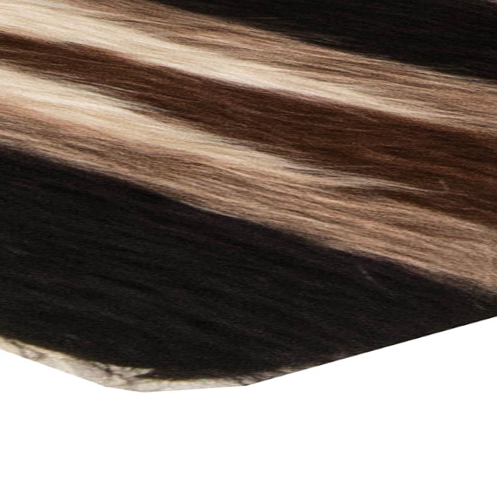 Taurus Collection Striped Goat Hair Rug by Doris Leslie Blau (Ziegenhaar) im Angebot
