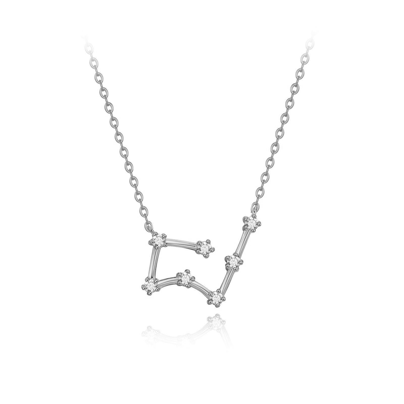 You are unique and your zodiac tells part of your story.  How your zodiac is displayed in the beautiful nighttime sky is what we want you to carry with you always. This taurus constellation necklace shares a part of your personality with us all 