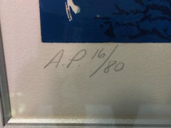 Tavern On The Green Serigraph By Leroy Neiman