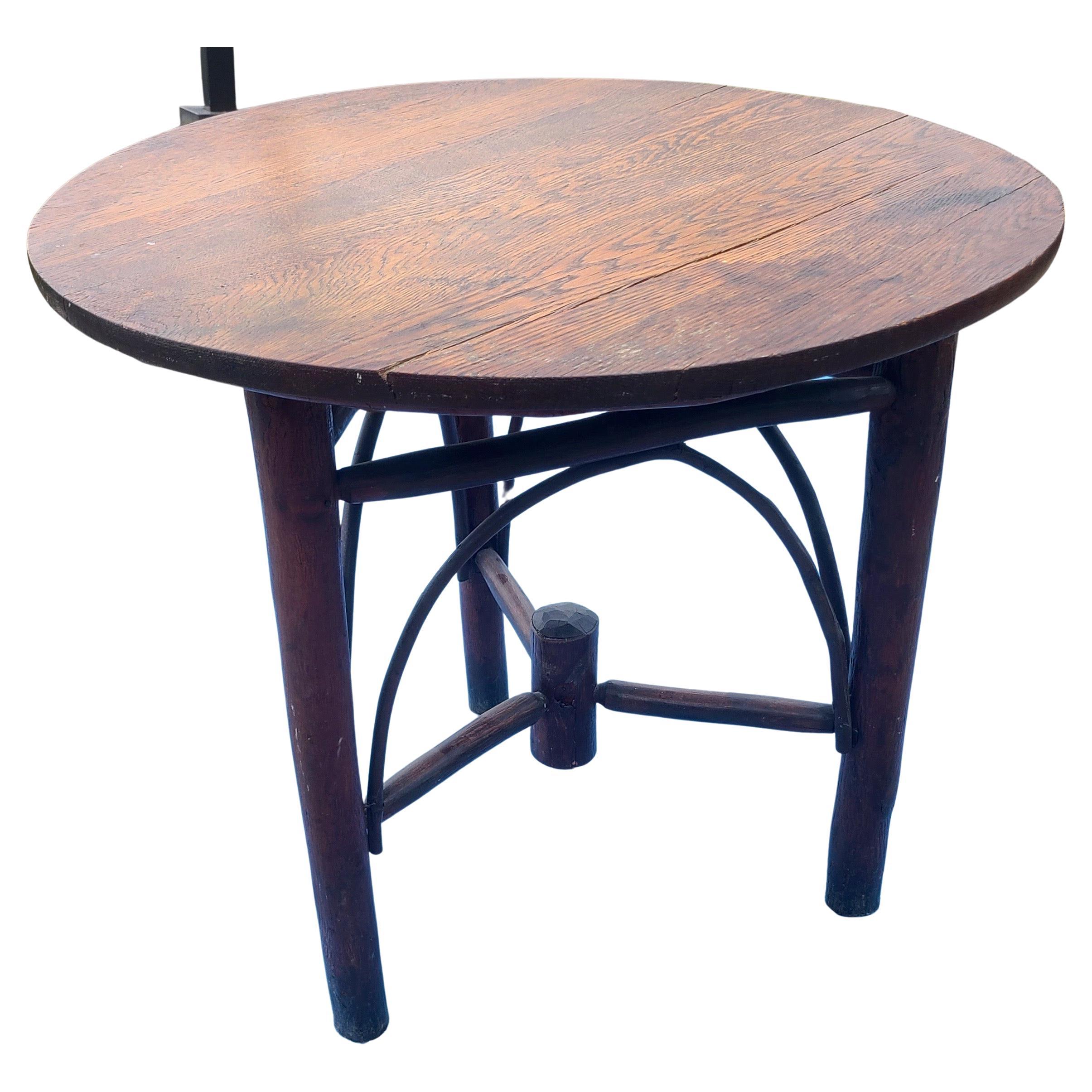 Adirondack Tavern Table by Old Hickory Arts & Crafts Mission